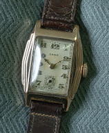 Arist retro manual wind watch